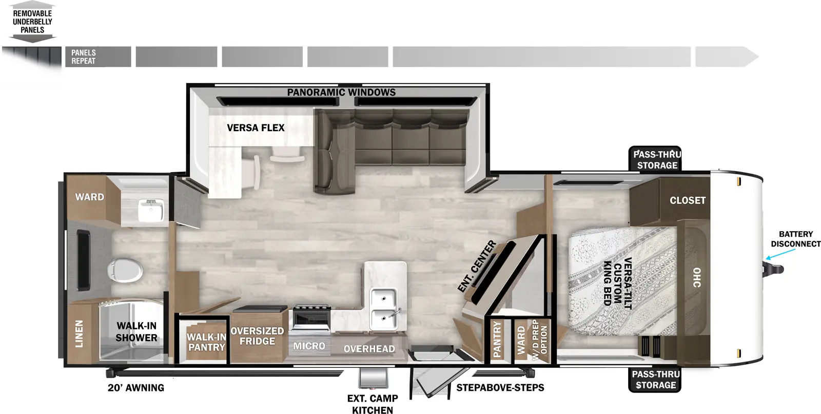 Salem Southwest T26RBS Floorplan